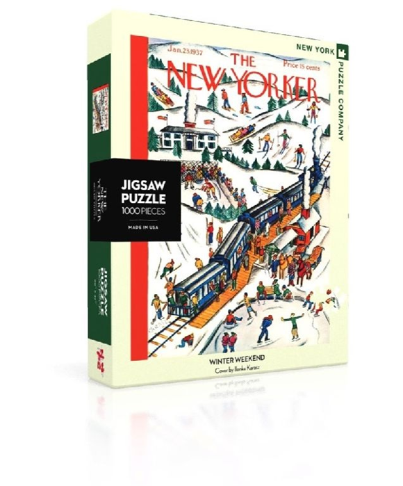 Product image 1 of New York Puzzle Company Puzzel Winter Weekend - 1000 stukjes