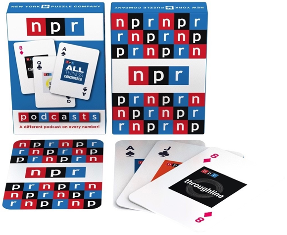 Product image 1 of New York Puzzle Company Speelkaarten Podcasts