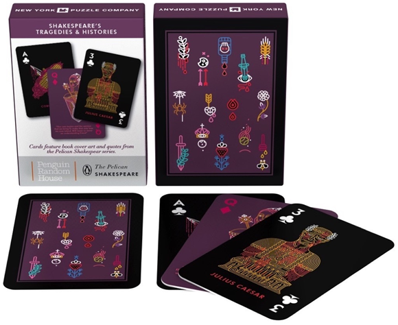 Product image 1 of New York Puzzle Company Speelkaarten Shakespeare Tragedies & Histories