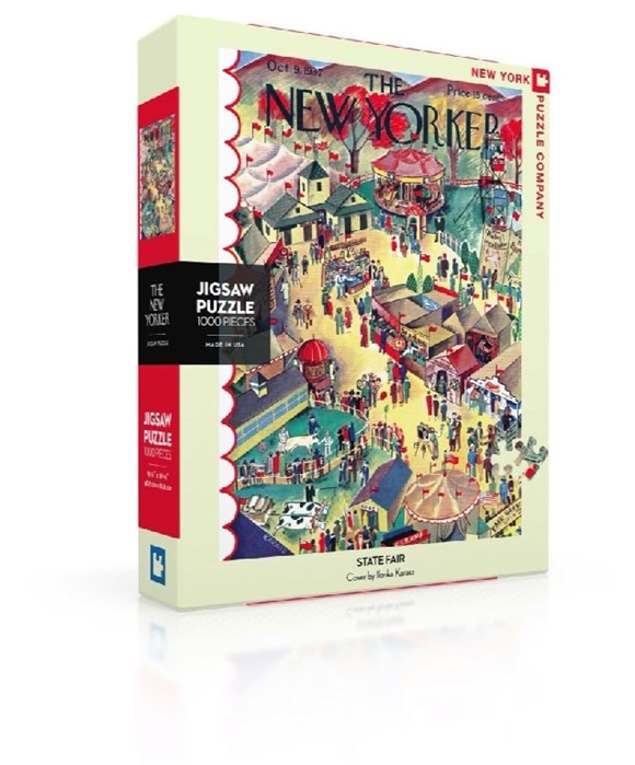 Product image 1 of New York Puzzle Company State Fair - 1000 pieces