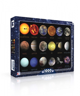 Image of New York Puzzle Company The Solar System - 1000 pieces