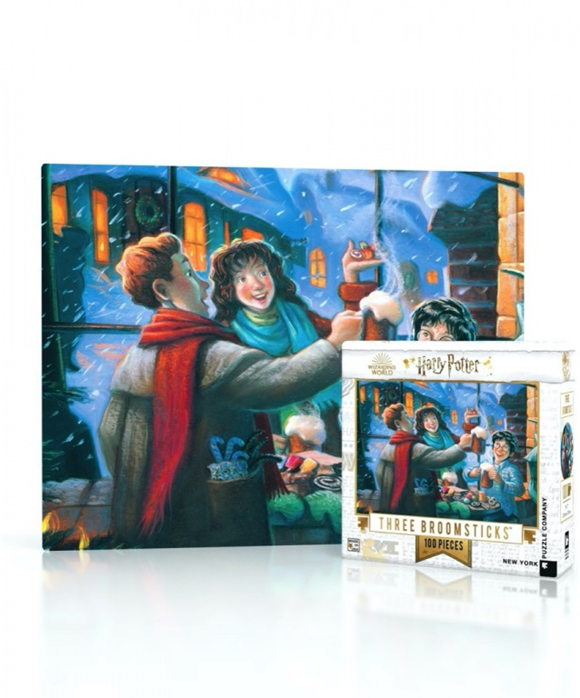 Product image 1 of New York Puzzle Company Three Broomsticks - Mini 100 pieces