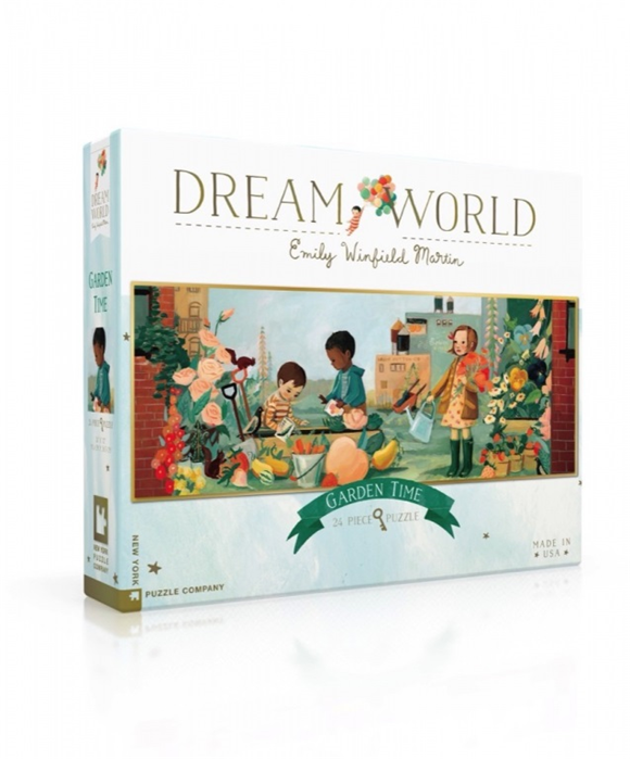 Product image 1 of New York Puzzle Company Vloerpuzzel Garden Time - 24 stukjes