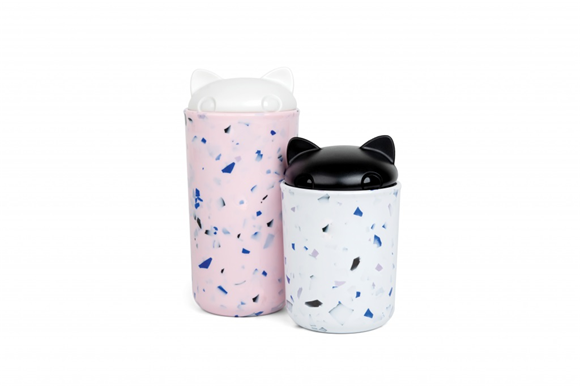 Product image 1 of Ototo Voorraadpotten Kitty Catainers set van 2