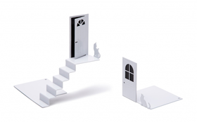 Afbeelding van Peleg Design Boekensteun Bookstairs set van 2