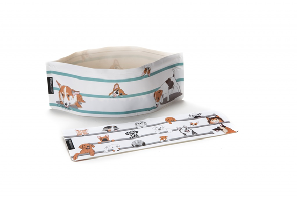 Product image 1 of Peleg Design Hondenbak Wuff 'n go set van 2