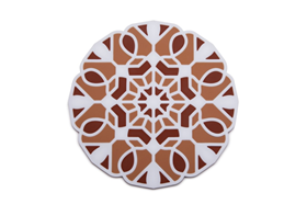 Afbeelding van Peleg Design Onderzetter TriveTile set van 3 - Bruin