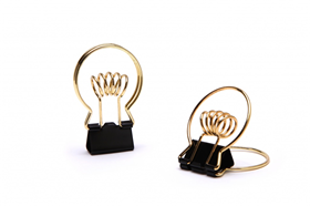 Afbeelding van Peleg Design Paperclip en penhouder Clipbulb