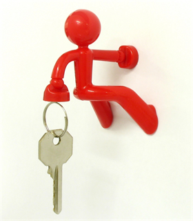 Afbeelding van Peleg Design Sleutelhouder Key Pete - Rood