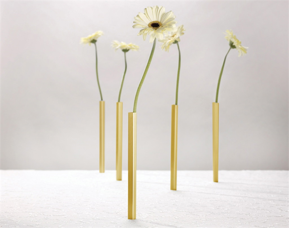 Product image 1 of Peleg Design Vaas magnetisch set van 5 - Goud