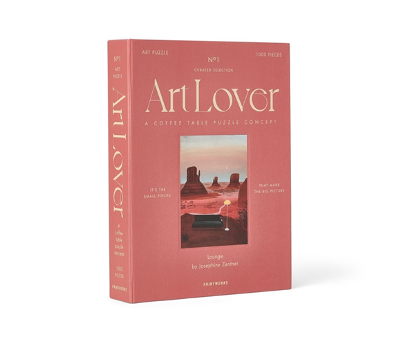 Product image 1 of Printworks Art Lover Book Puzzle - Lounge - 1000 pieces