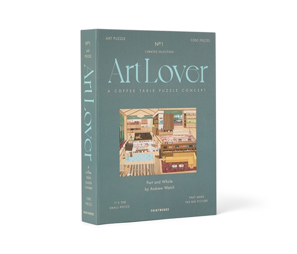 Product image 1 of Printworks Art Lover Book Puzzle - Part and Whole - 1000 pieces