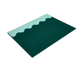 Image of Printworks Desk Pad - Green/Turquoise