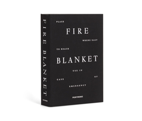 Image of Printworks Fire Blanket - Black