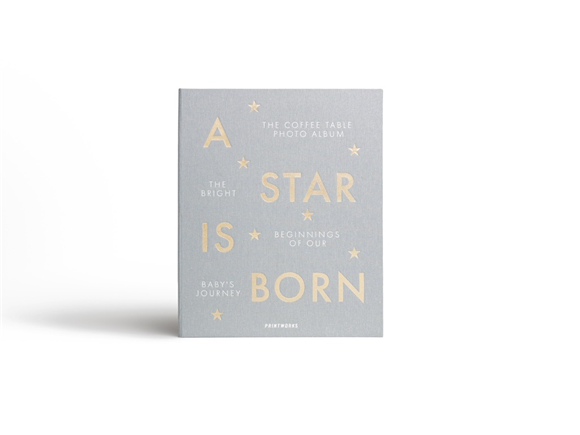 Product image 1 of Printworks Fotoalbum - A Star Is Born - Grijs
