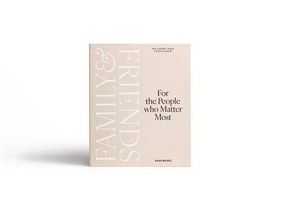 Product image 1 of Printworks Fotoalbum - Family and Friends - Beige