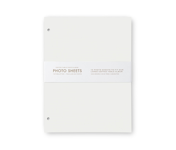 Product image 1 of Printworks Fotoalbum L navulpapier 10 vellen - Wit