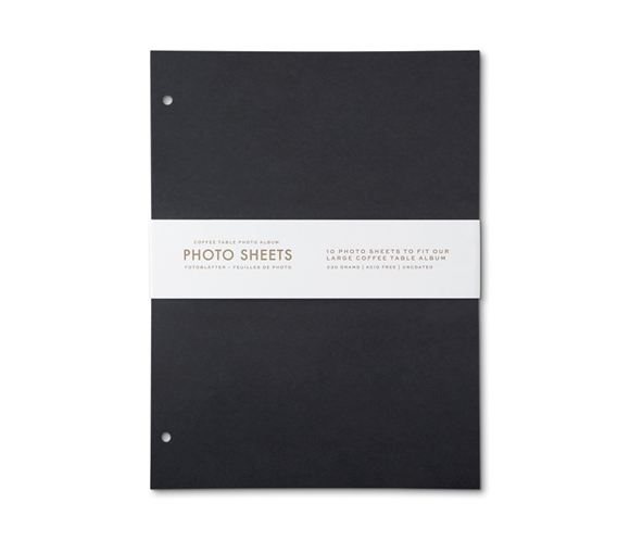 Product image 1 of Printworks Fotoalbum L navulpapier 10 vellen - Zwart