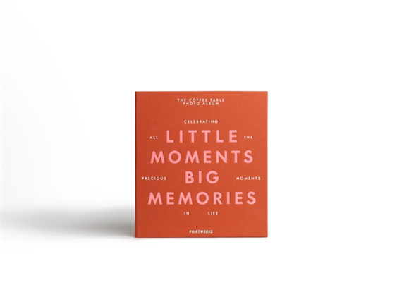 Product image 1 of Printworks Fotoalbum - Little Moments Big Memories - Oranje
