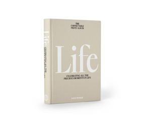 Afbeelding van Printworks Fotoboek - Life - Beige