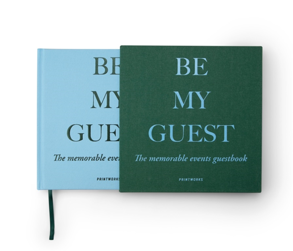 Product image 1 of Printworks Gastenboek - Groen/Blauw