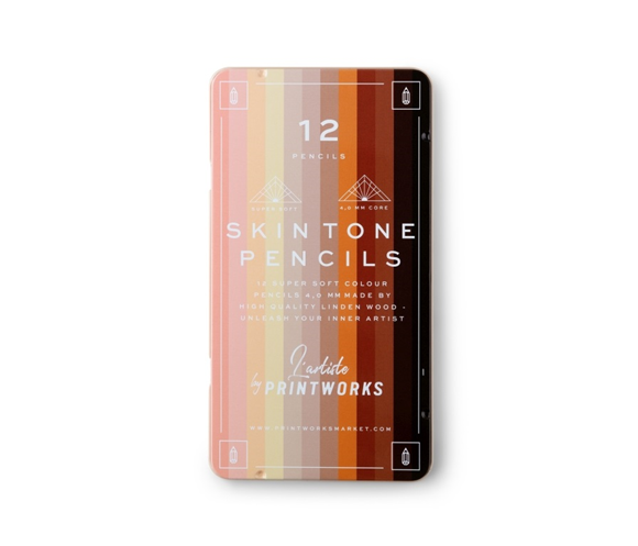 Product image 1 of Printworks Kleurpotloden set van 12 - Skin tone