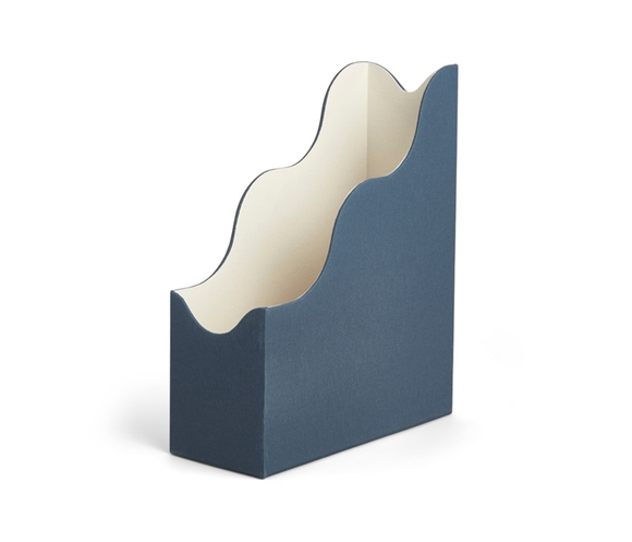 Product image 1 of Printworks Magazine Rack - Petroleum/Cream