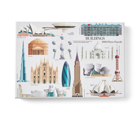 Afbeelding van Printworks Puzzel - Iconic Buildings - 1000 stukjes