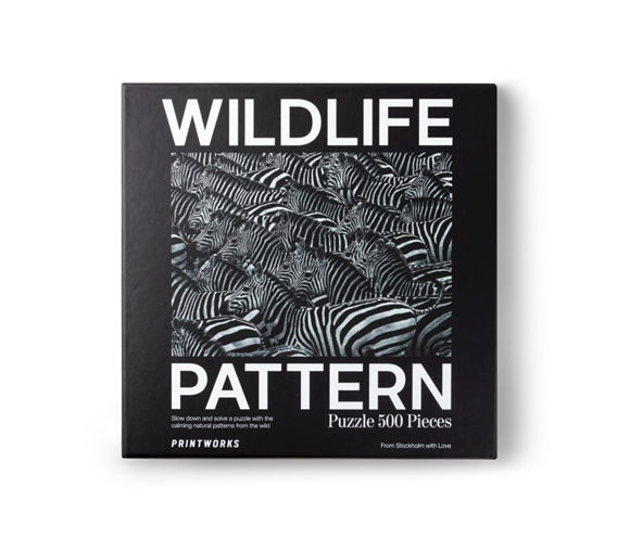 Product image 1 of Printworks Puzzel - Zebra - 500 stukjes