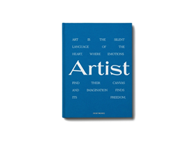 Afbeelding van Printworks Tekenmap - Great Art - Blauw