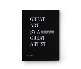Afbeelding van Printworks Tekenmap - Great Art - Zwart