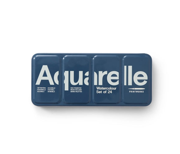 Product image 1 of Printworks Waterverf set van 24 - Aquarelle