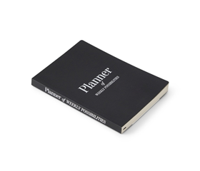 Image of Printworks Weekly Planner - Timeless - Black