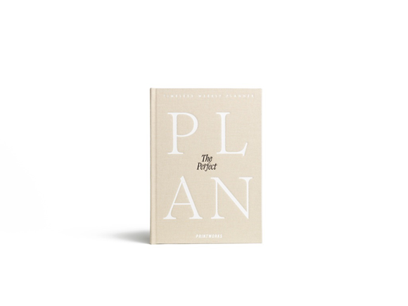 Product image 1 of Printworks Weekplanner - The Perfect Plan - Beige