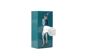 Afbeelding van Spextrum Tissue Up Girl Tissuehouder - Blauw
