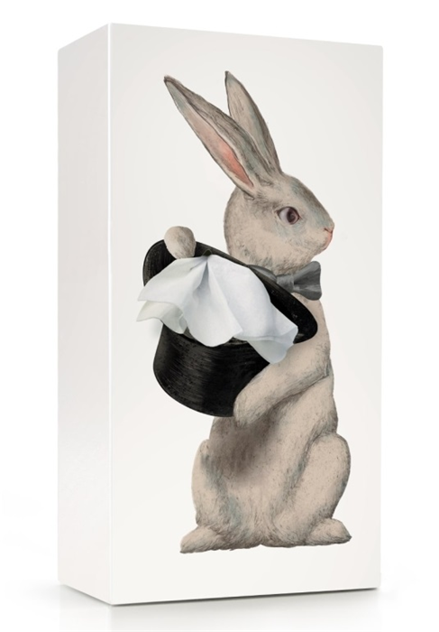 Product image 1 of Spextrum Tissue Up Rabbit Tissuehouder - Wit