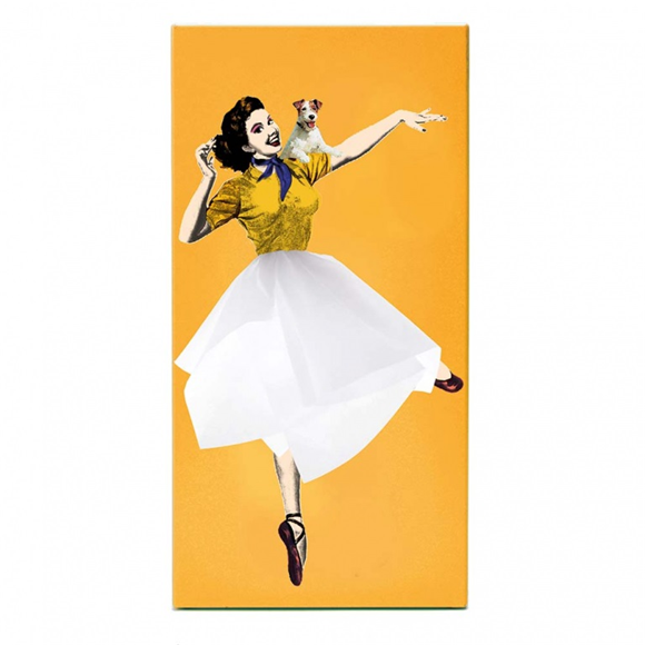 Product image 1 of Spextrum Tissuehouder Tissue Up Girl - Oranje/Geel