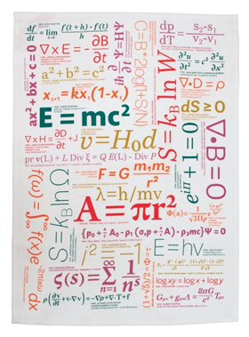 Afbeelding van UPG Dish Towel - Equations