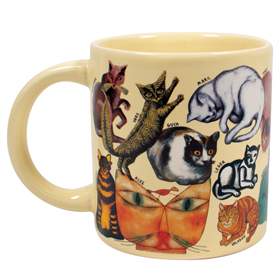 Afbeelding van UPG Mok - Artistic Cat