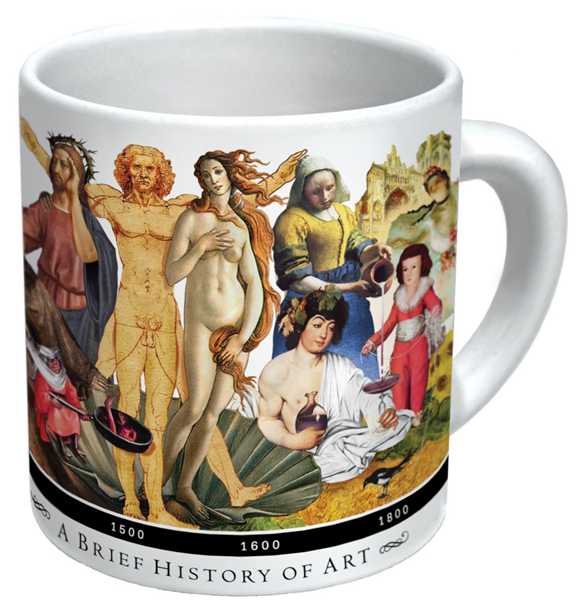 Product image 1 of UPG Mok - Brief History of Art
