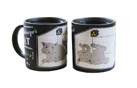 Image of UPG Mug Set - Schrödinger's Cat (Set of 2)