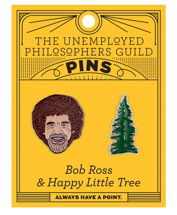 Product image 1 of UPG Pins - Bob Ross and Happy Little Tree