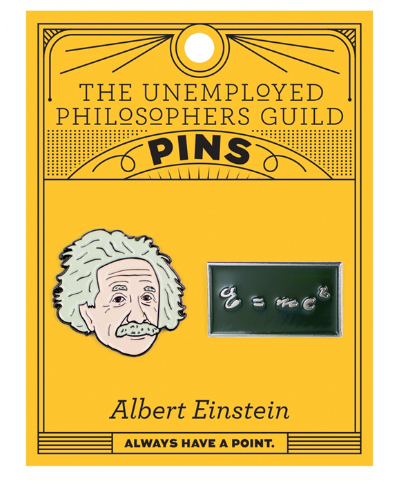 Product image 1 of UPG Pins - Einstein and E=mc2