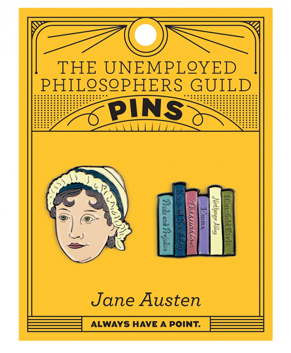 Product image 1 of UPG Pins - Jane Austen & Books