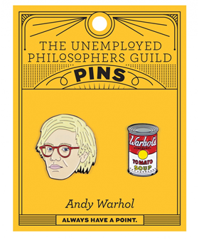 Image of UPG Pins - Warhol and Soup Can