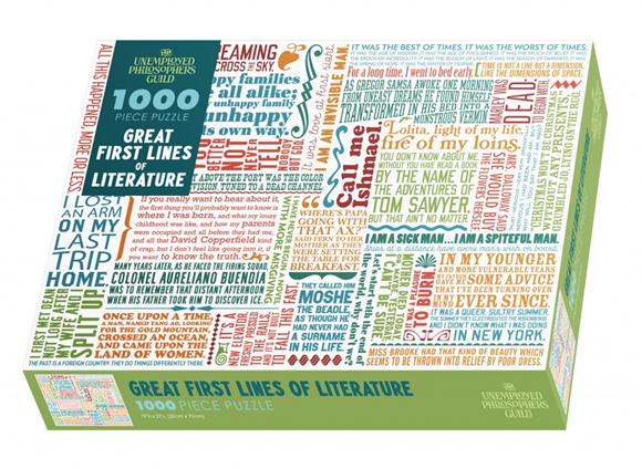 Product image 1 of UPG Puzzel - Great First Lines of Literature