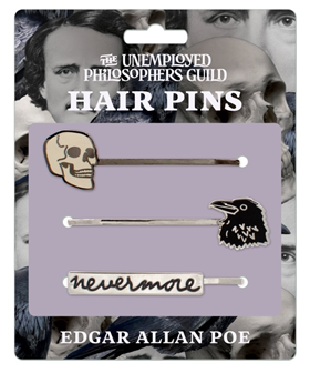 Afbeelding van UPG Schuifspeldjes - Edgar Allan Poe