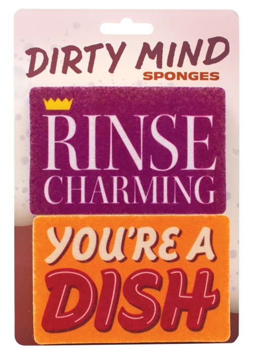 Product image 1 of UPG Spons set van 2 - Rinse Charming & You're a Dish
