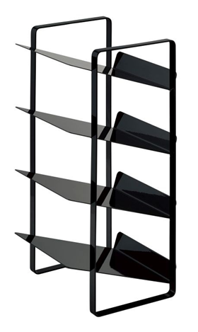 Image of Yamazaki Bottle Rack - Tower - Black