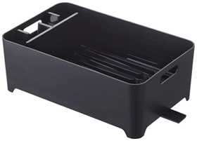 Image of Yamazaki Dish Drainer - Tower - black